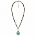 Sage Harbor Drop Necklace