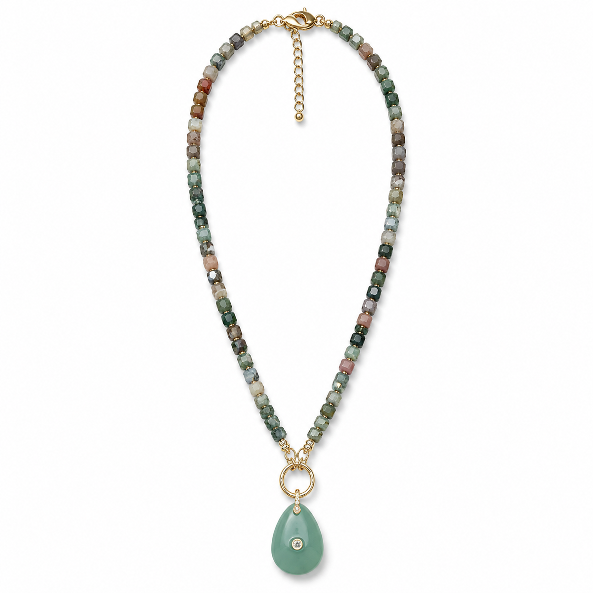 Sage Harbor Drop Necklace