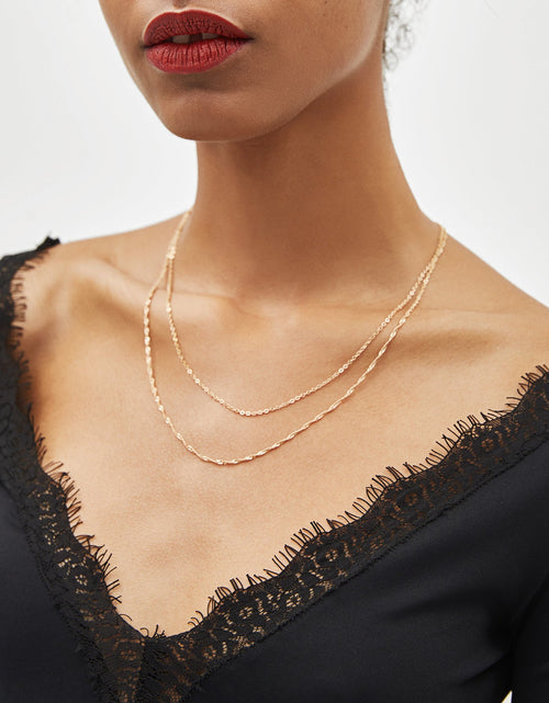 Crazybeautiful Multi-chain necklace