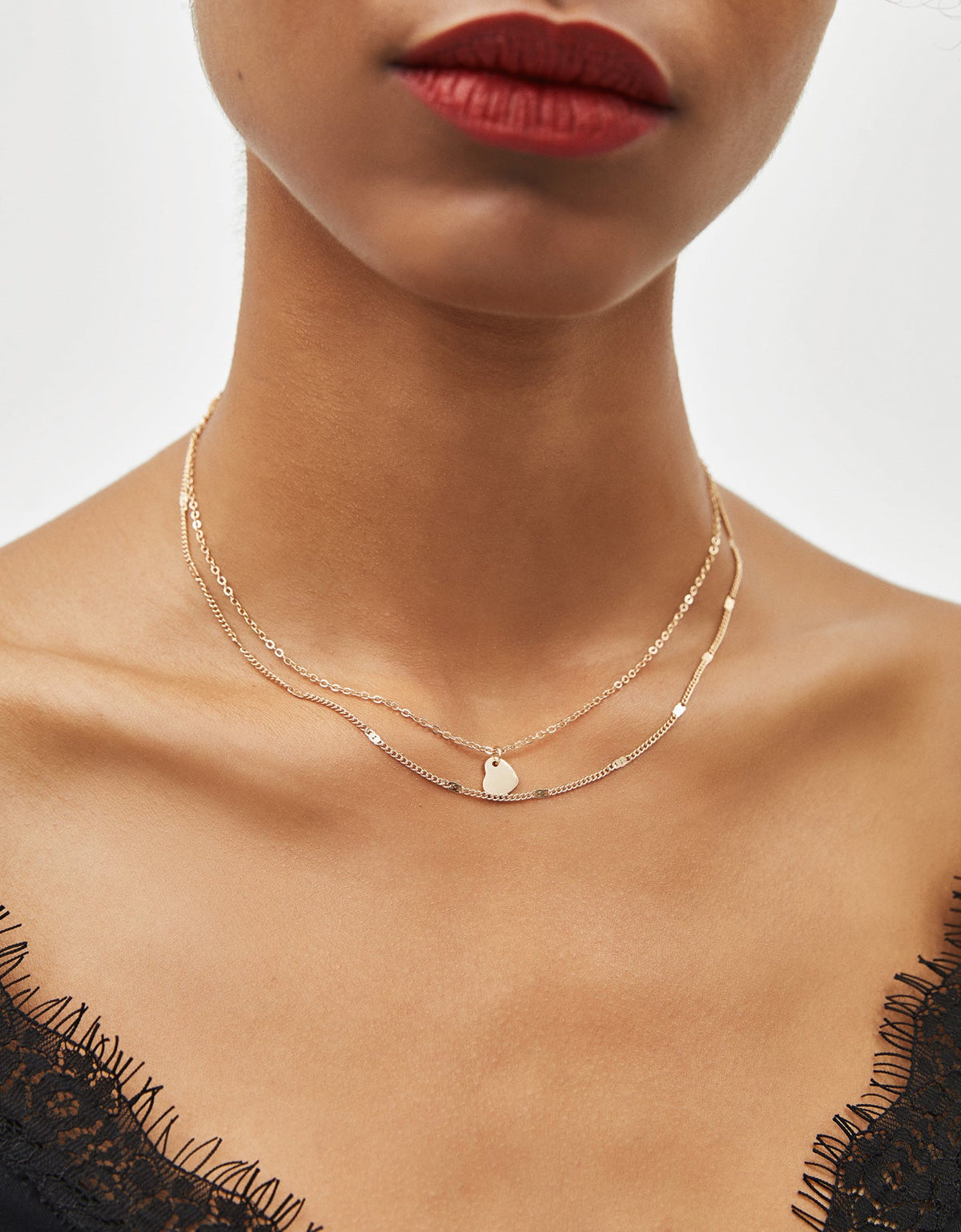 Crazybeautiful Multi-chain necklace