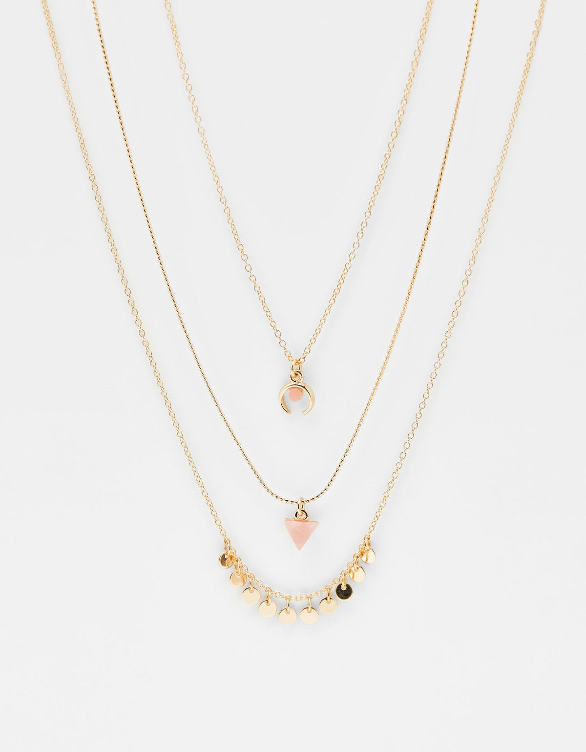 Crazybeautiful Set of chain necklaces