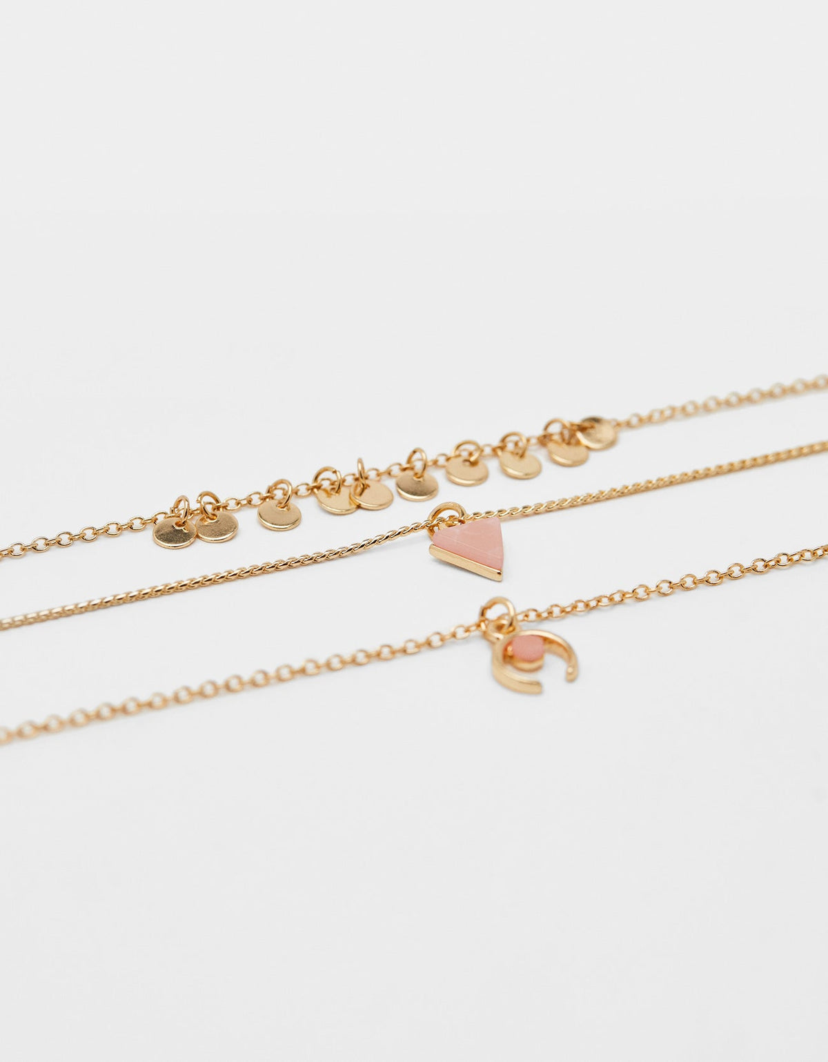 Crazybeautiful Set of chain necklaces