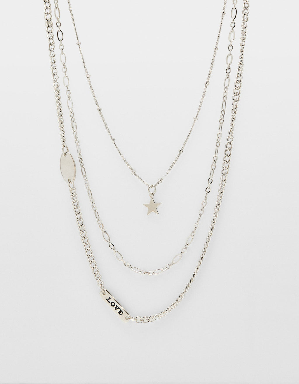 Crazybeautiful Chain necklace with star pendant