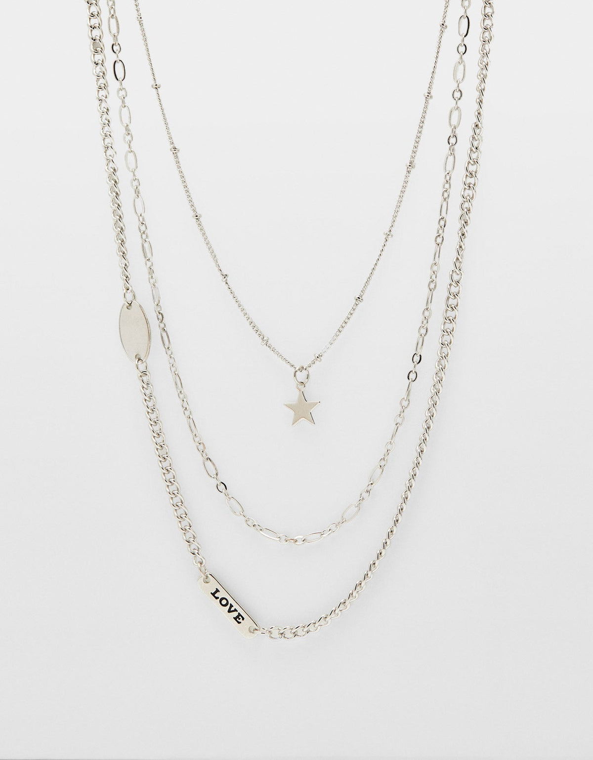 Crazybeautiful Chain necklace with star pendant