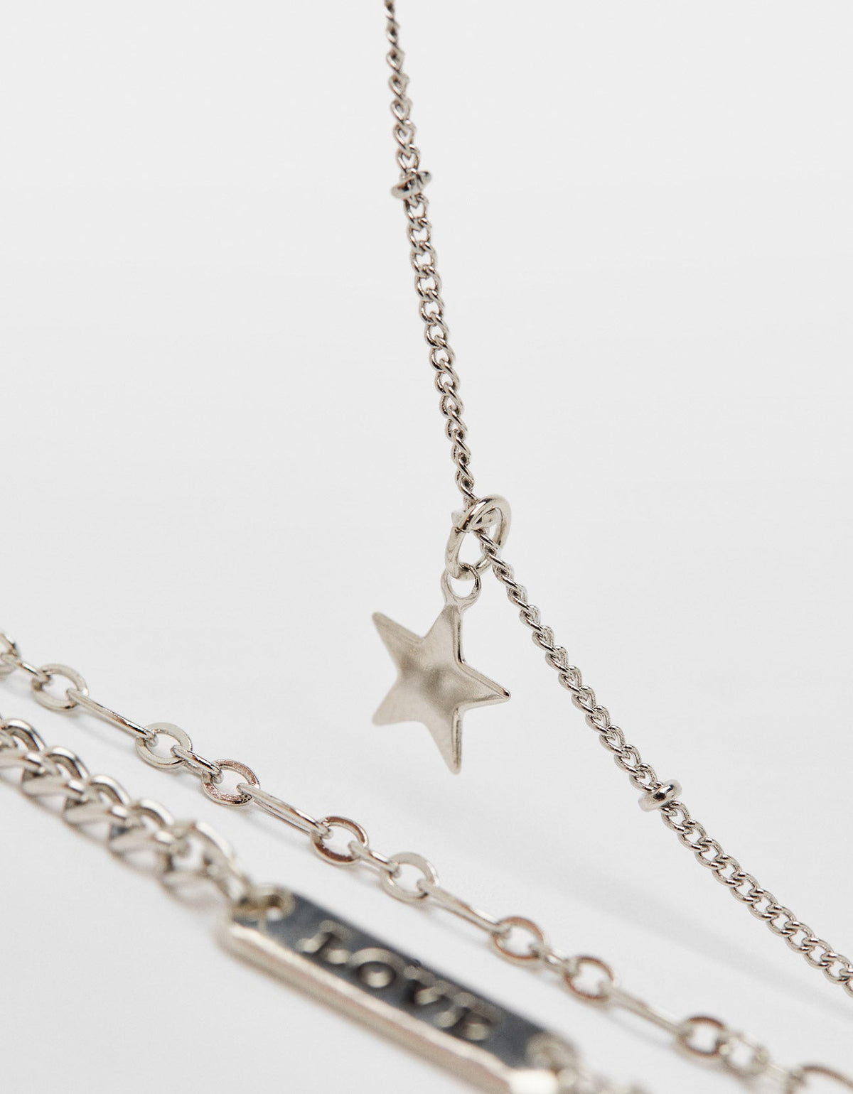 Crazybeautiful Chain necklace with star pendant