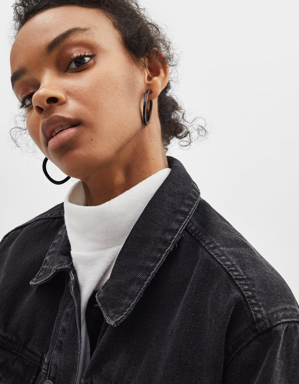 Crazybeautiful Set of 3 pairs of hoop earrings