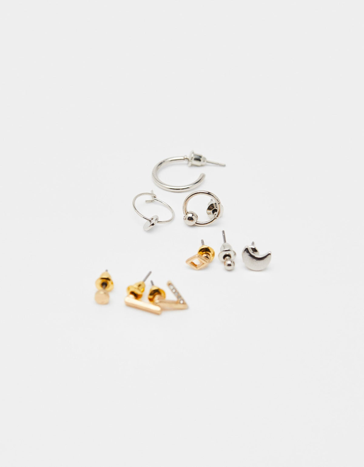Crazybeautiful Set of minimalist earrings