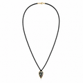 Eclipse Heart Cord Necklace