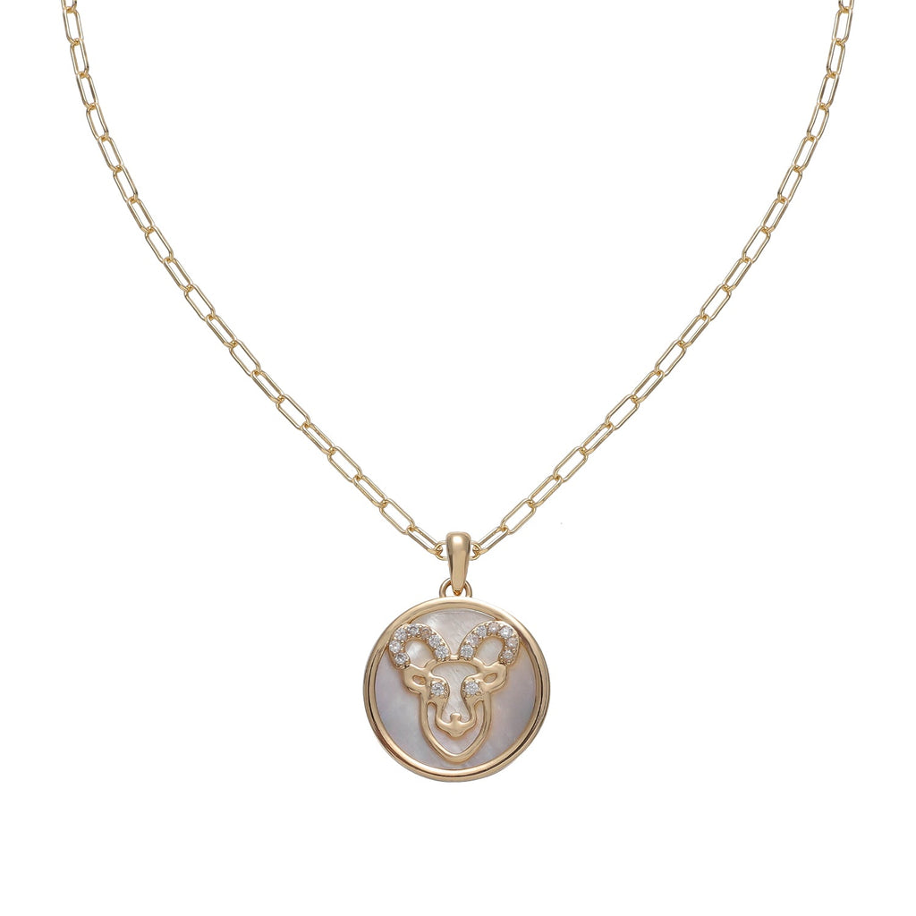 Zodiac Medallion Pendant