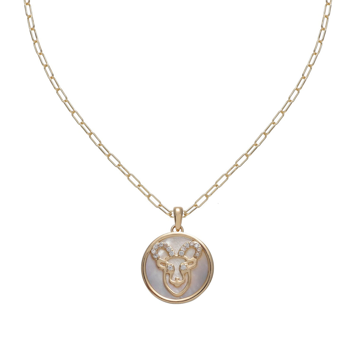 Zodiac Medallion Pendant