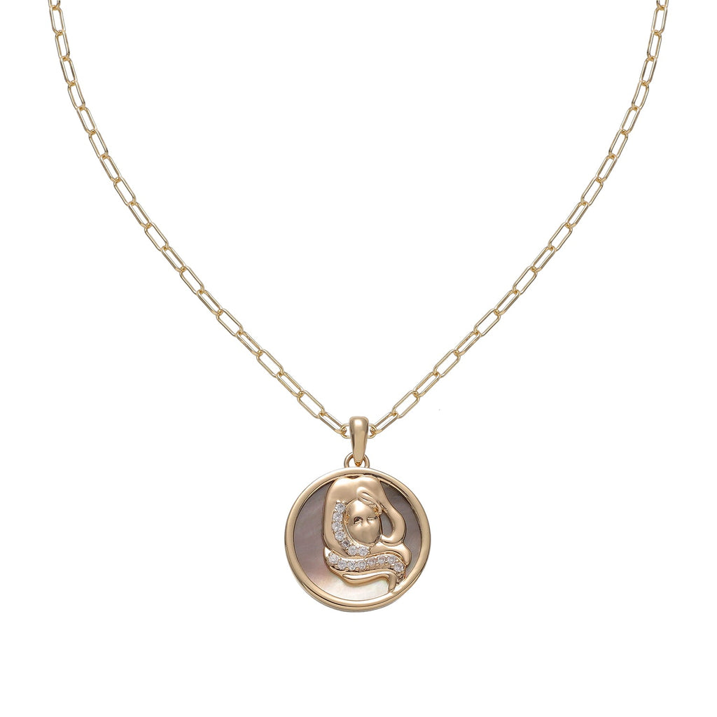 Zodiac Medallion Pendant