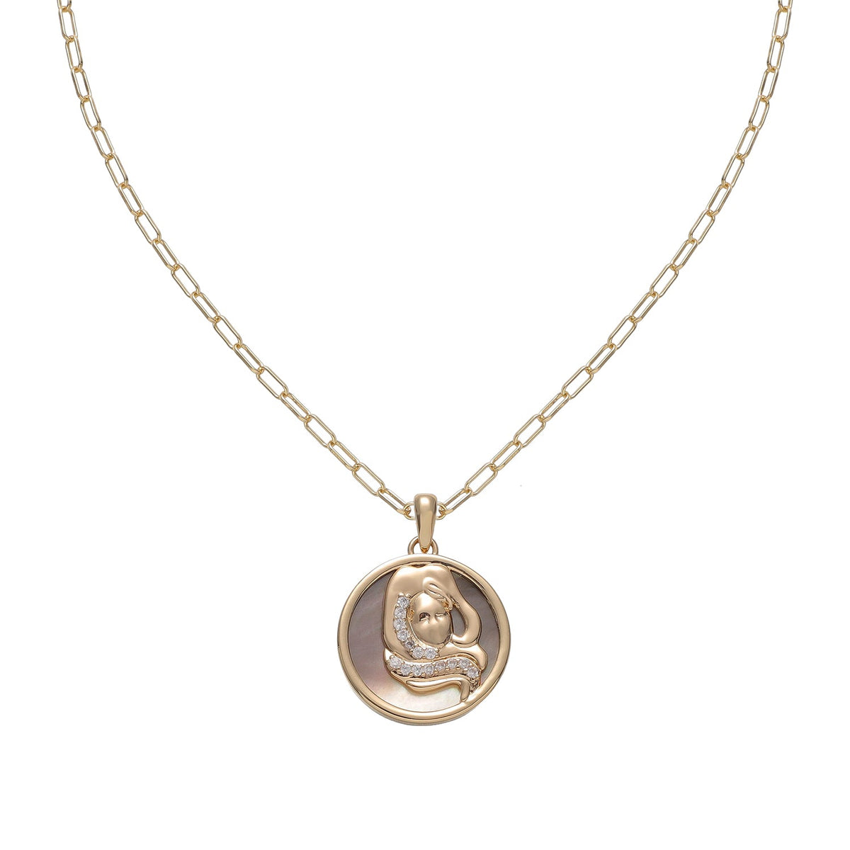 Zodiac Medallion Pendant