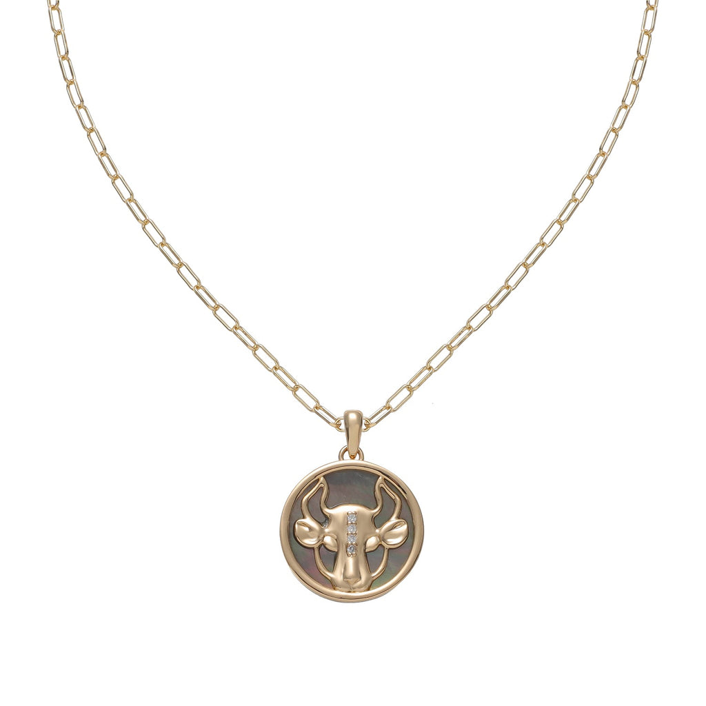 Zodiac Medallion Pendant