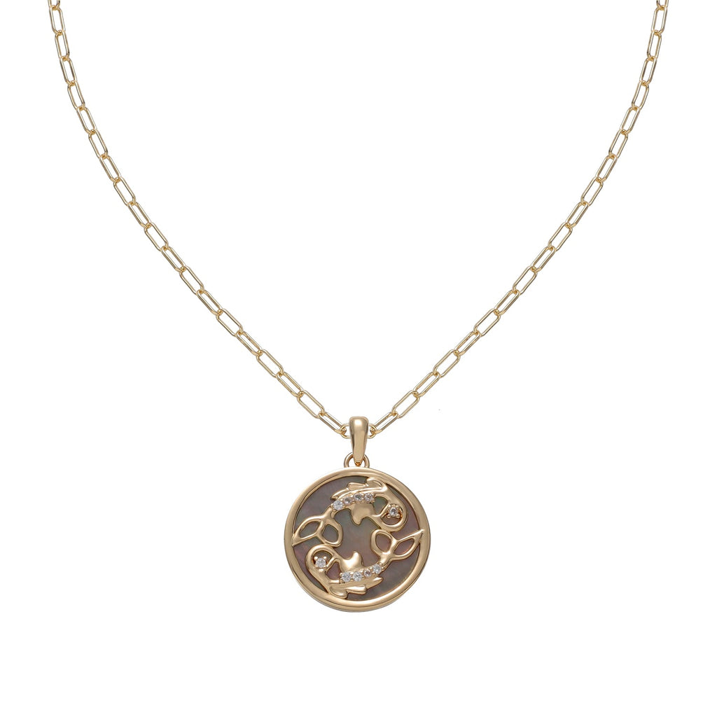 Zodiac Medallion Pendant