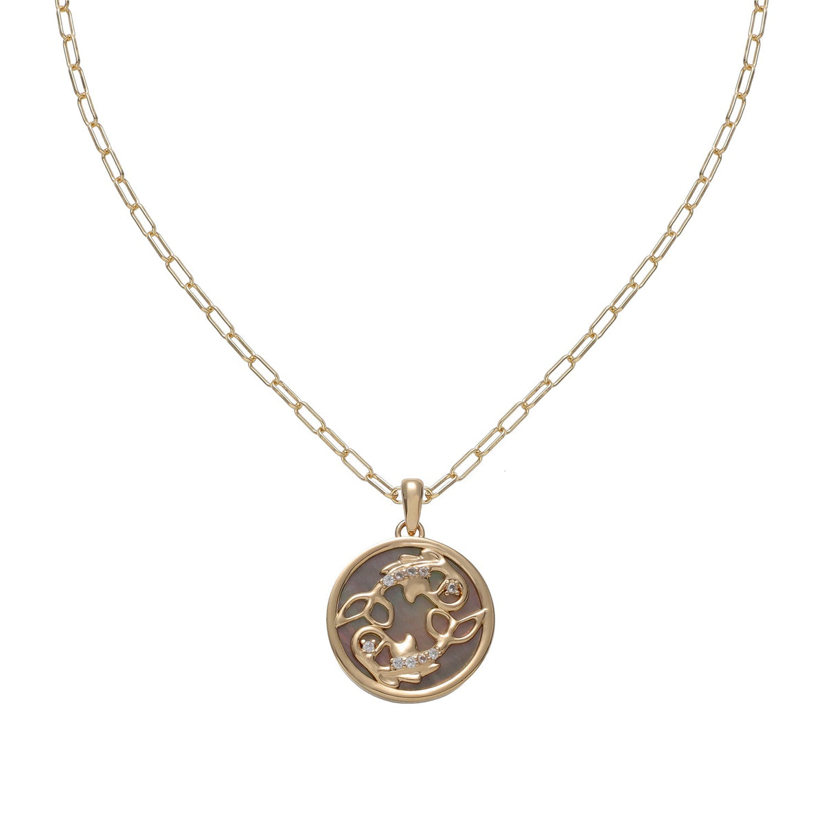Zodiac Medallion Pendant