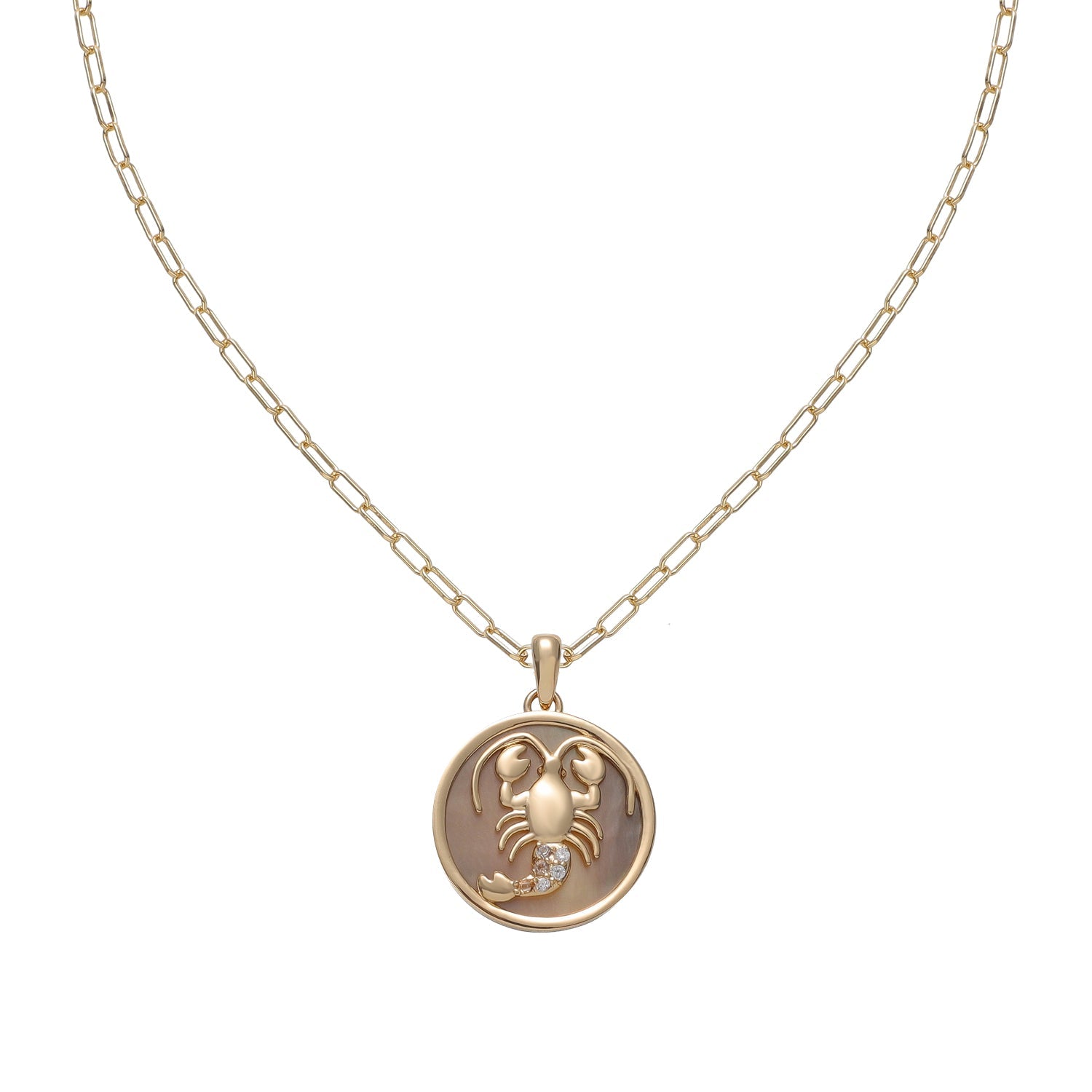 Zodiac Medallion Pendant