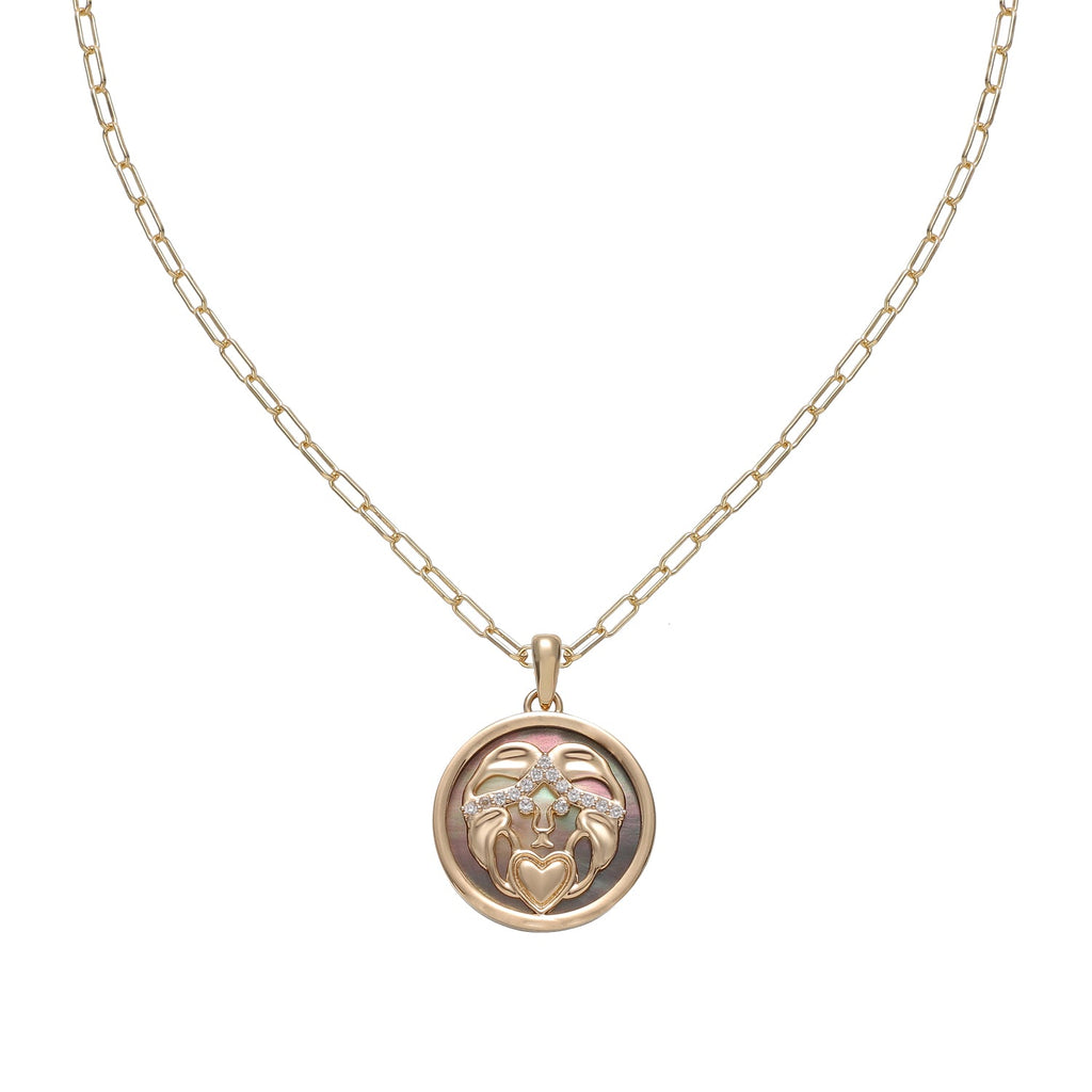 Zodiac Medallion Pendant