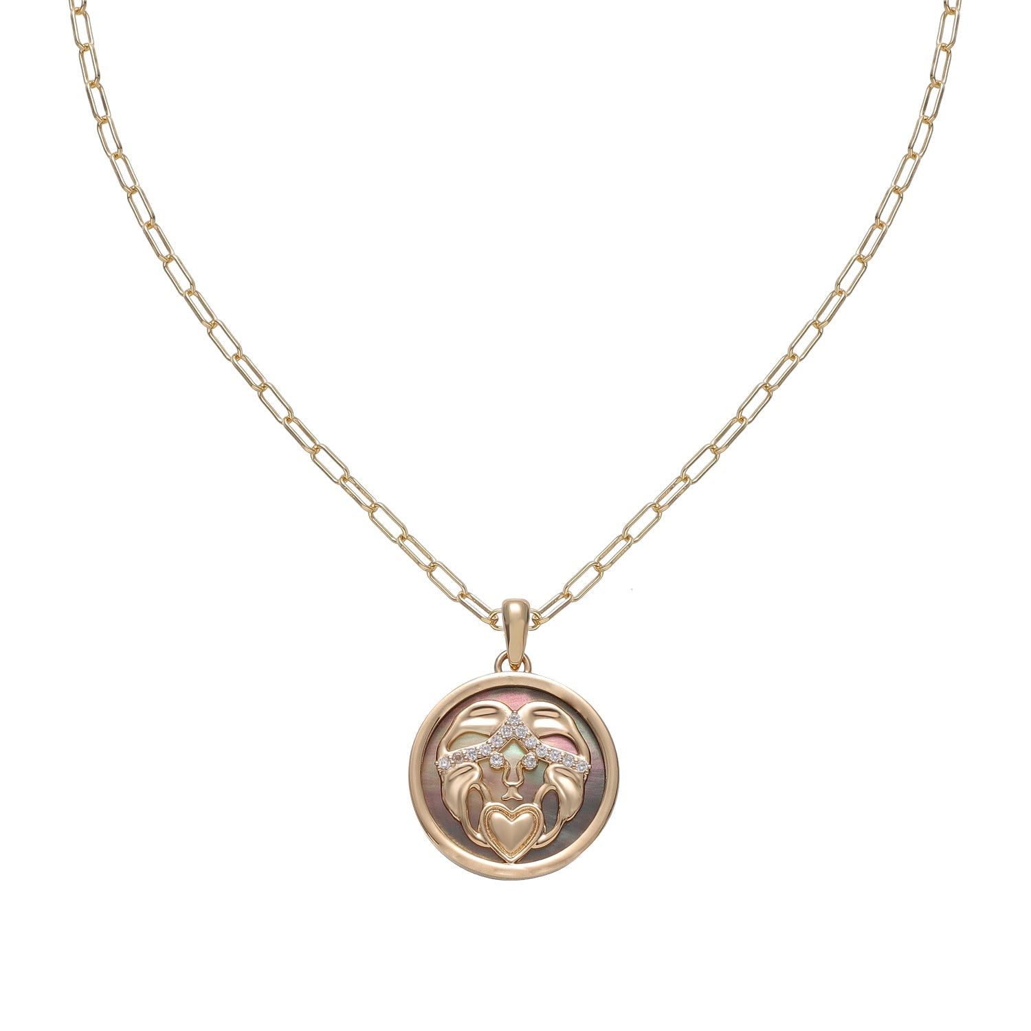 Zodiac Medallion Pendant