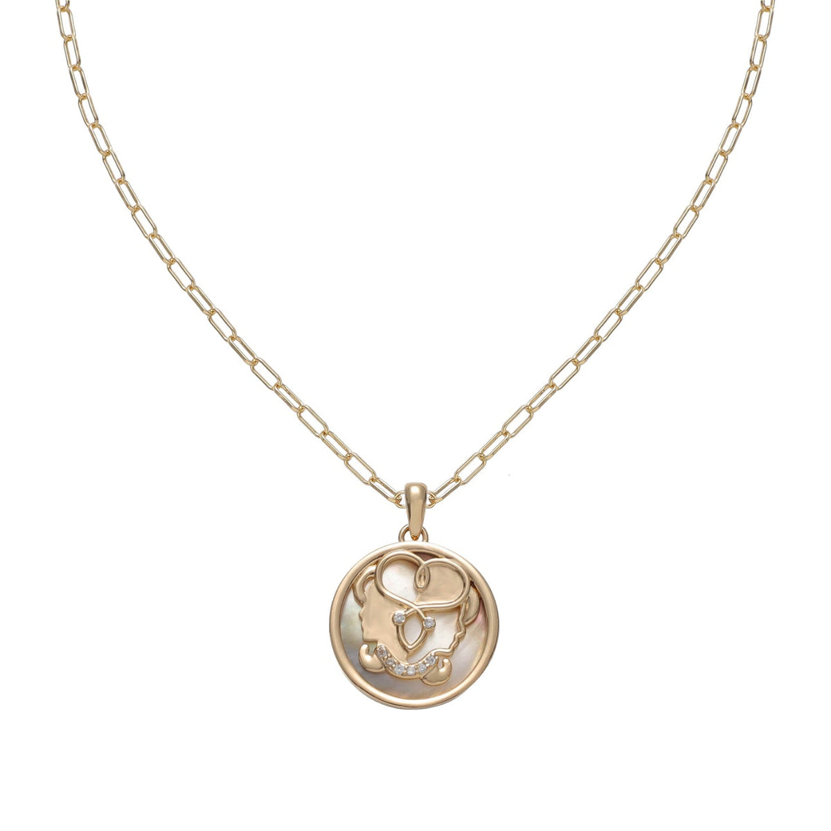 Zodiac Medallion Pendant