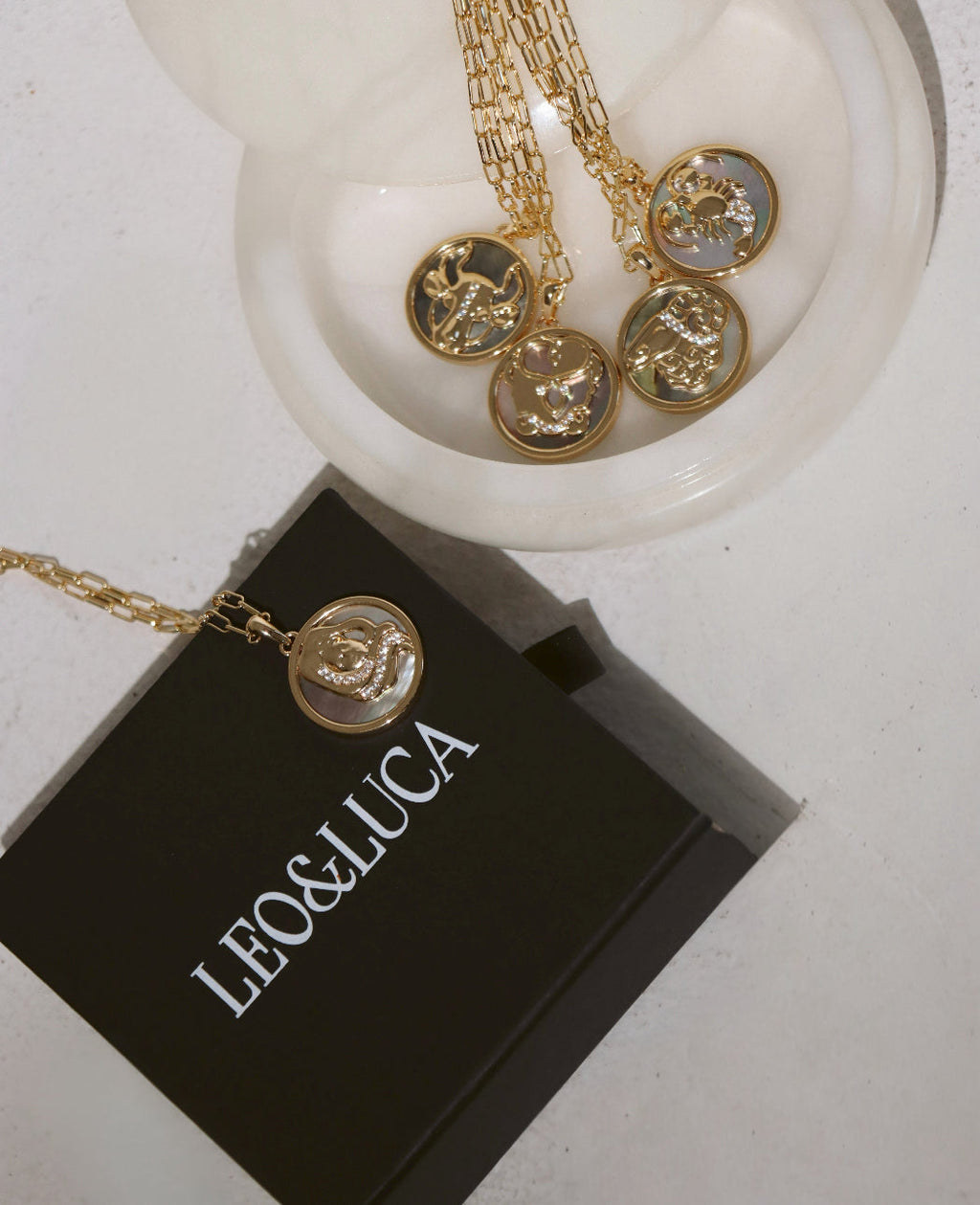 Zodiac Medallion Pendant