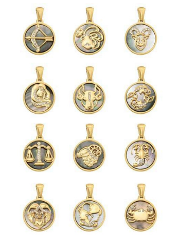 Zodiac Medallion Pendant