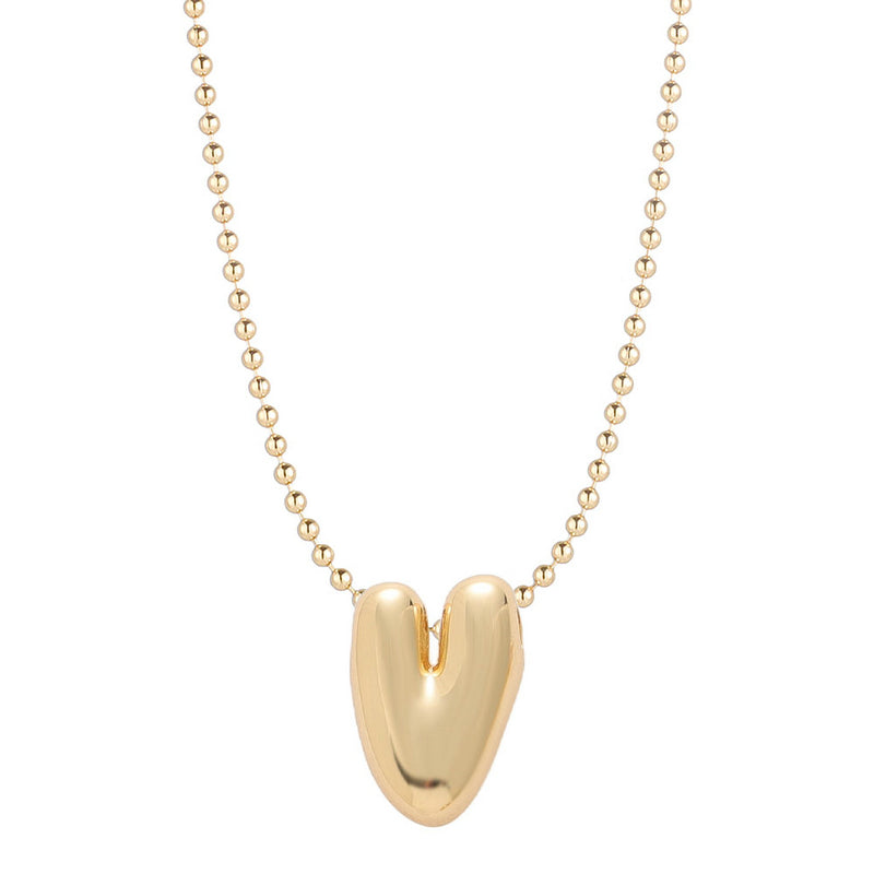 Mini Balloon Initial Necklace