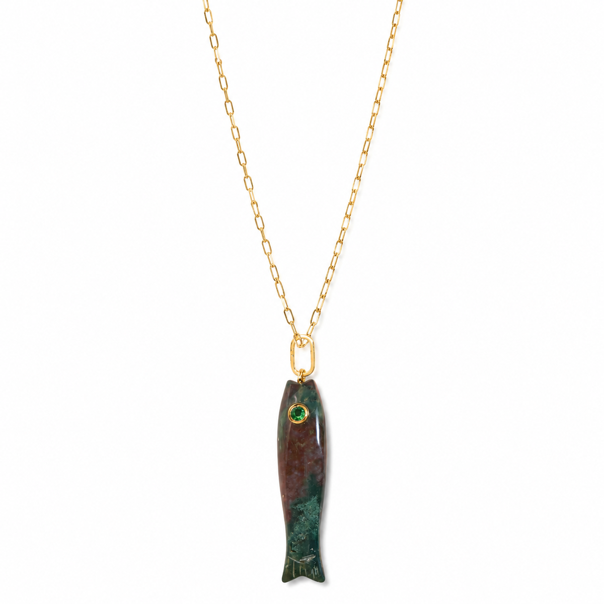 Sienna Fish Pendant Necklace