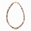 Rainbow Rondelle Necklace