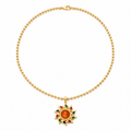 Mira Sun Pendant Necklace