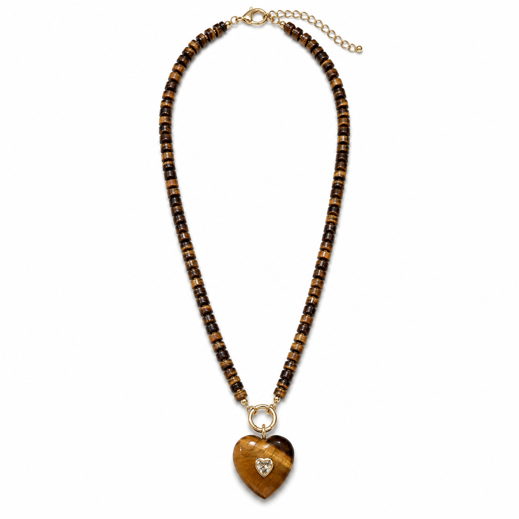 Tiger Heart Necklace