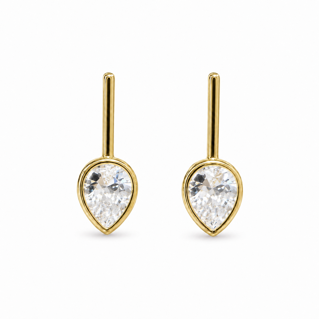 Celeste Pear Drop Earrings