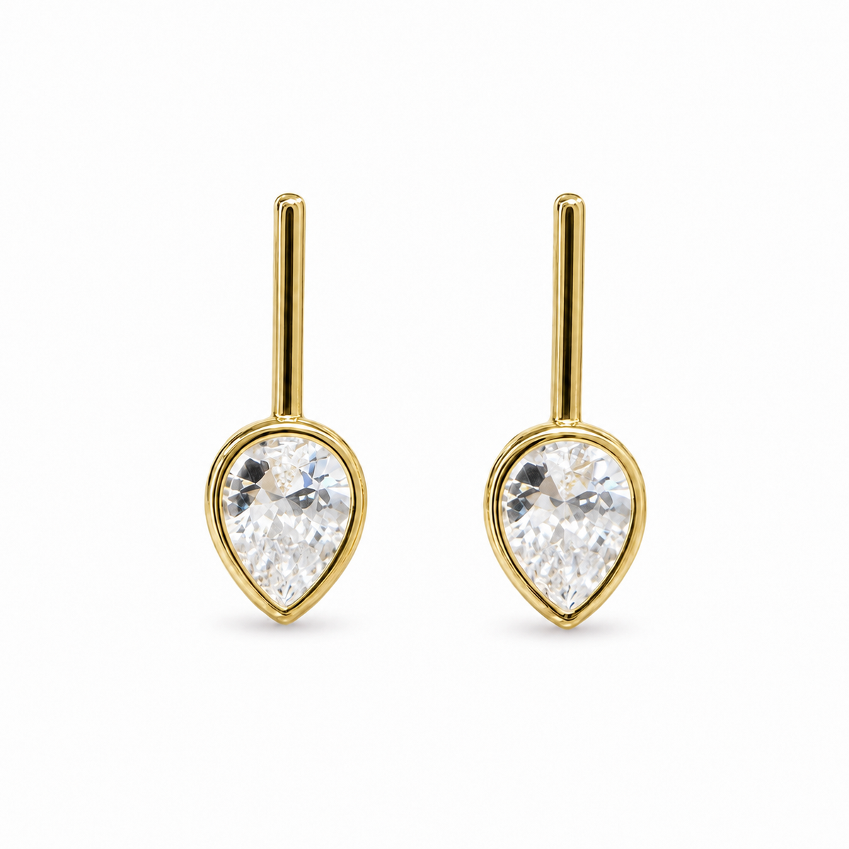 Celeste Pear Drop Earrings