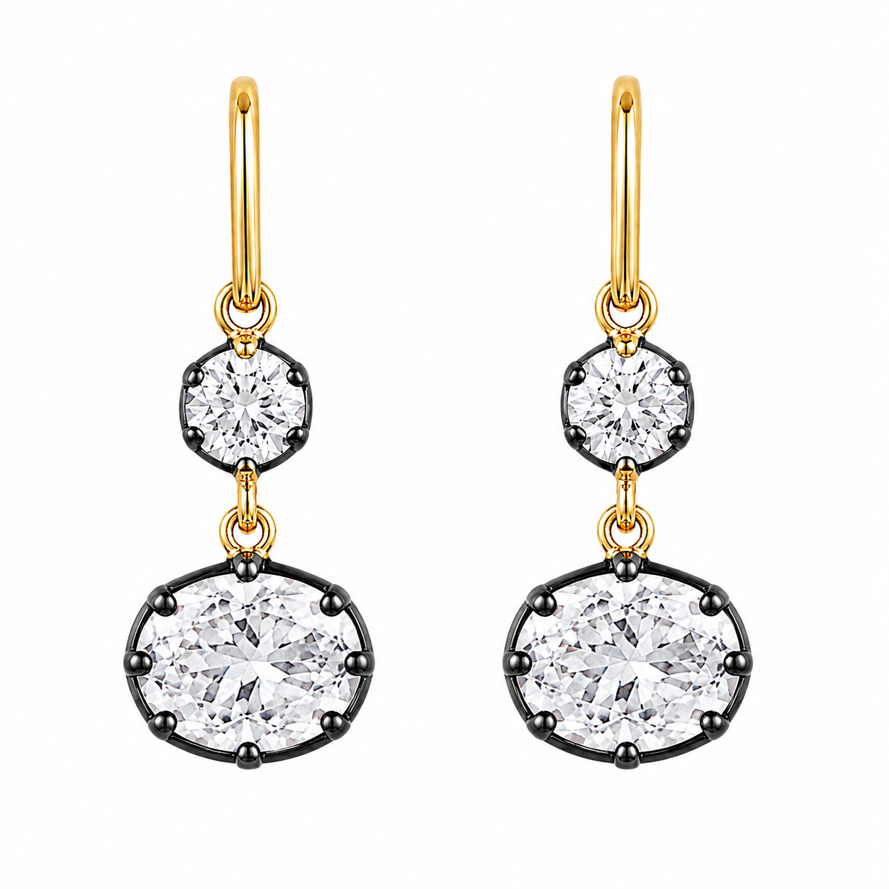Hampton Crystal Drop Earrings