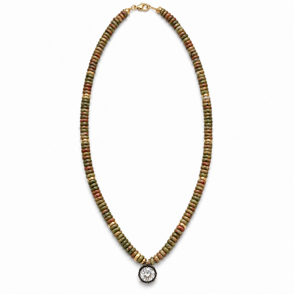 Vintage Ember Necklace
