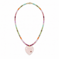 Rose Heart Muse Necklace