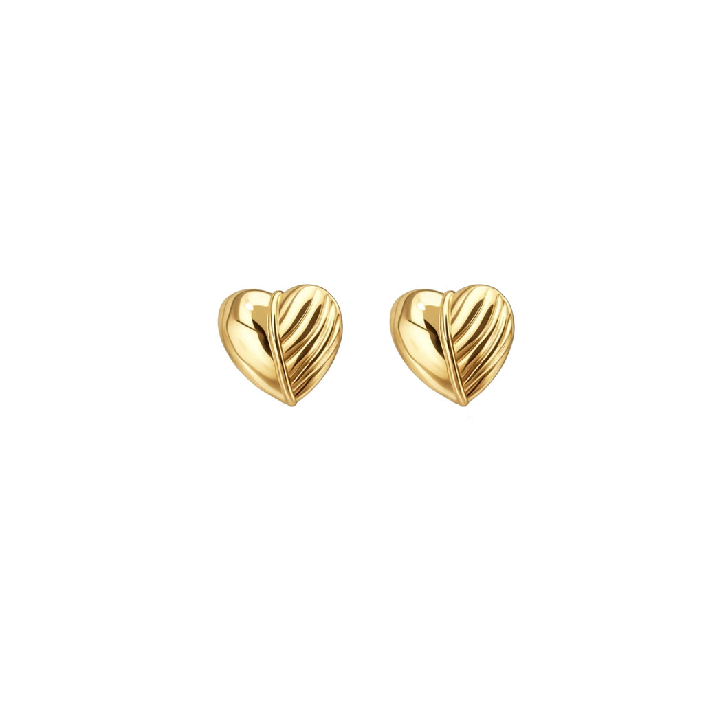 Radiant Heart Oversized Studs