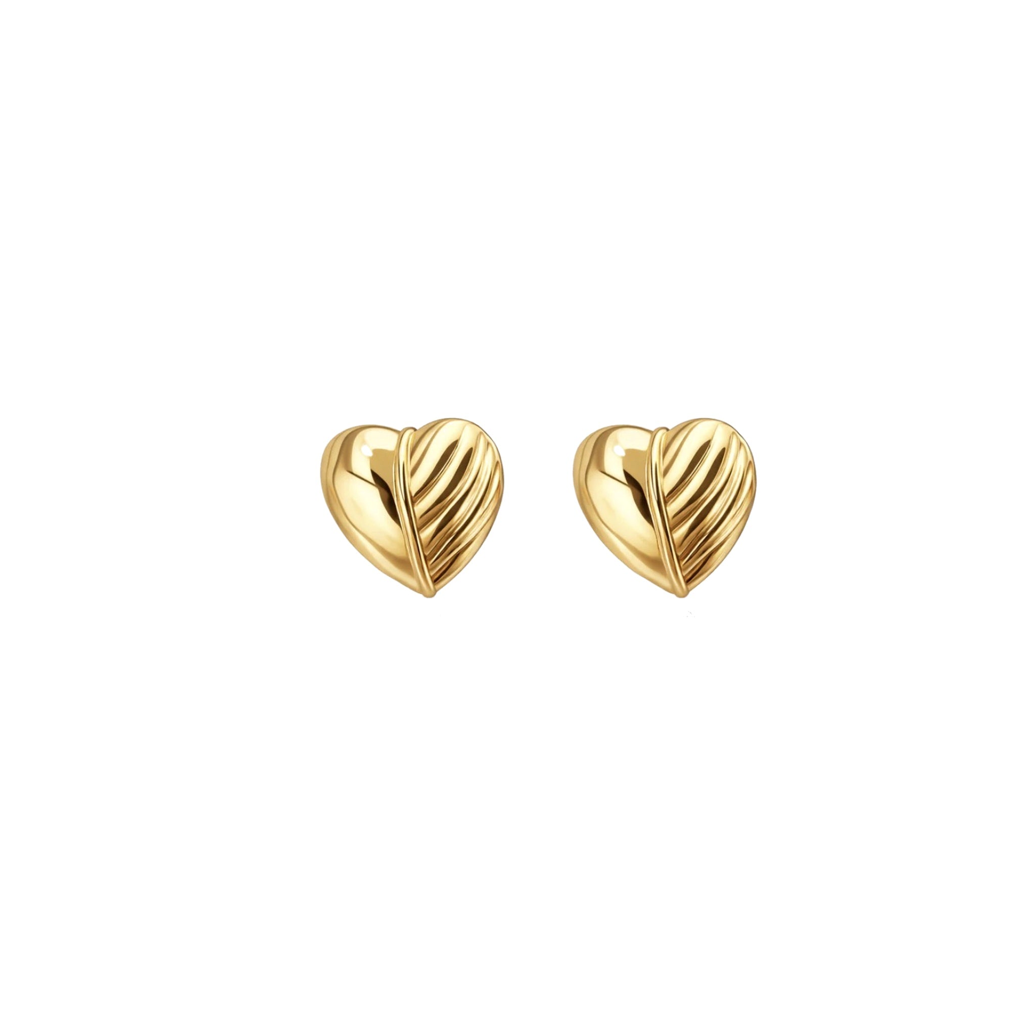 Radiant Heart Oversized Studs