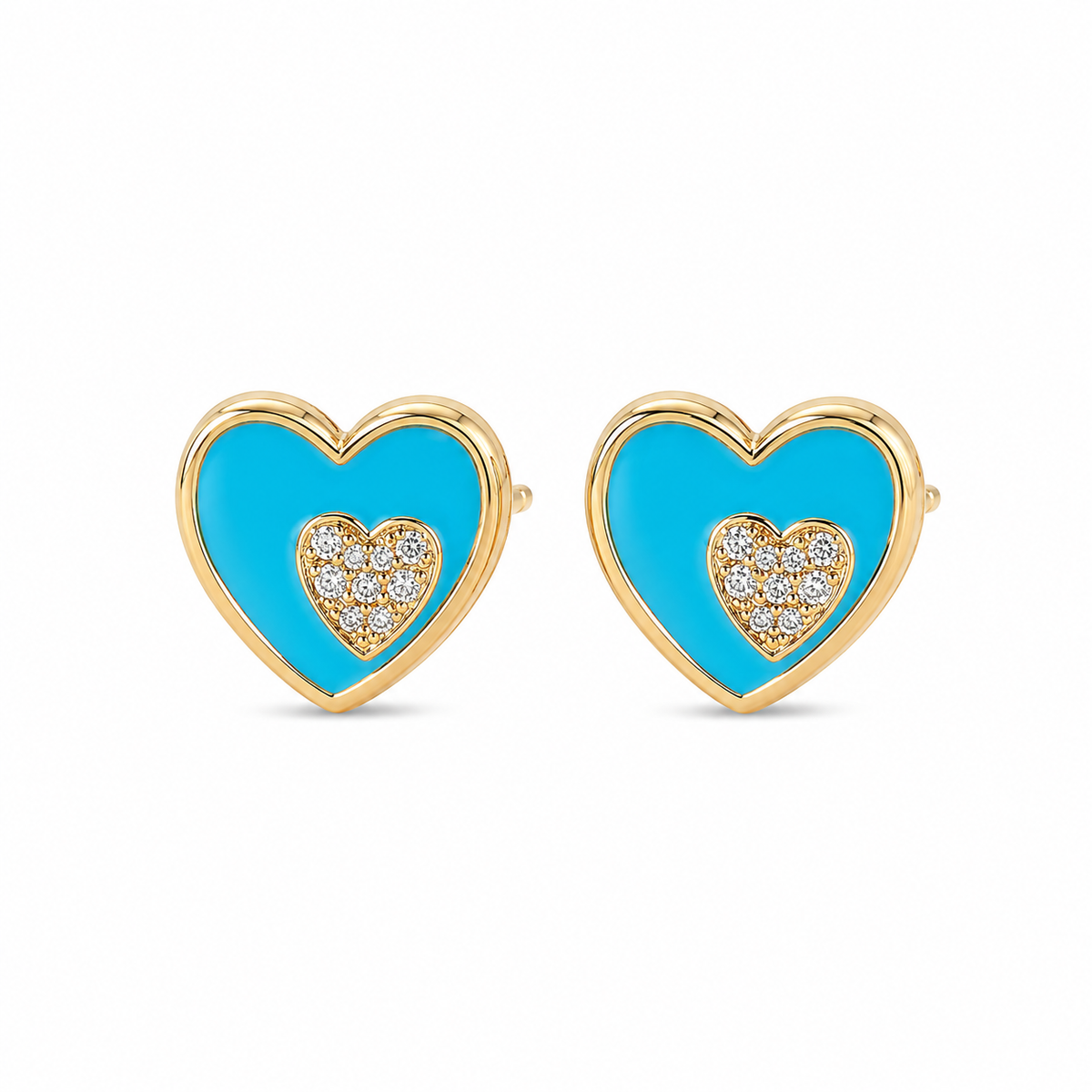 Amalfi Heart Earrings