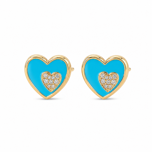 Amalfi Heart Earrings