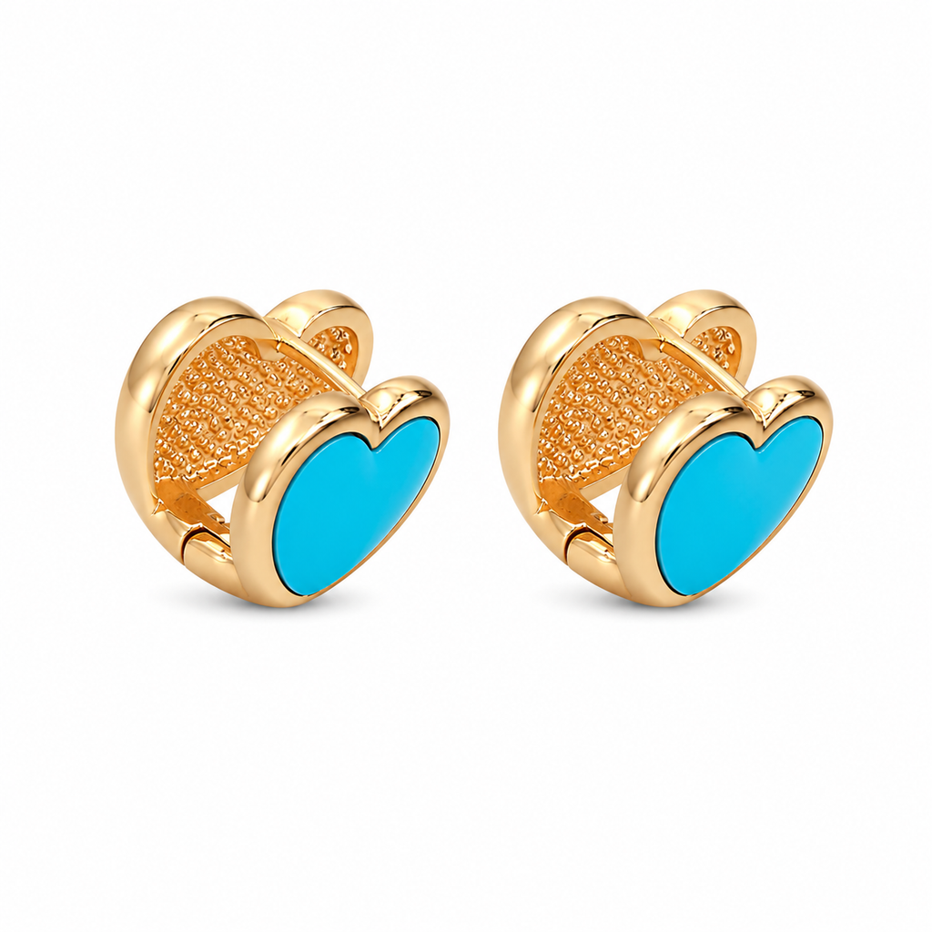 Amalfi Heart Earrings