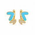 Turquoise Kiss Huggies
