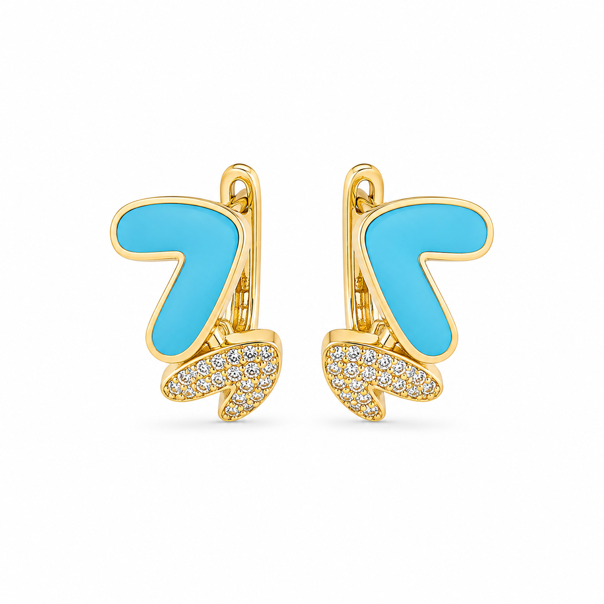 Turquoise Kiss Huggies