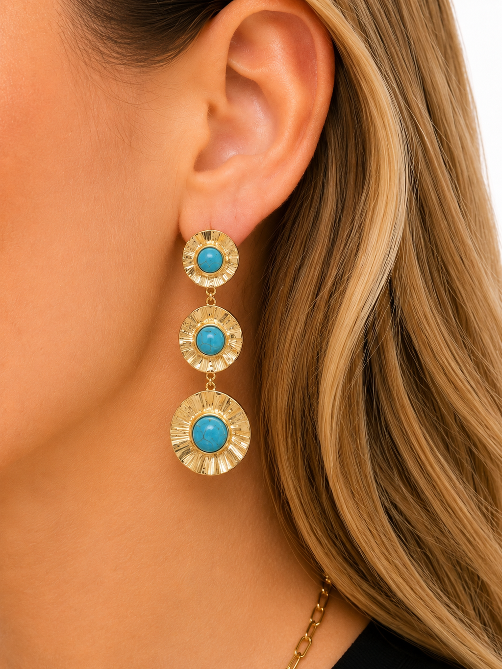 Riviera Turquoise Drops