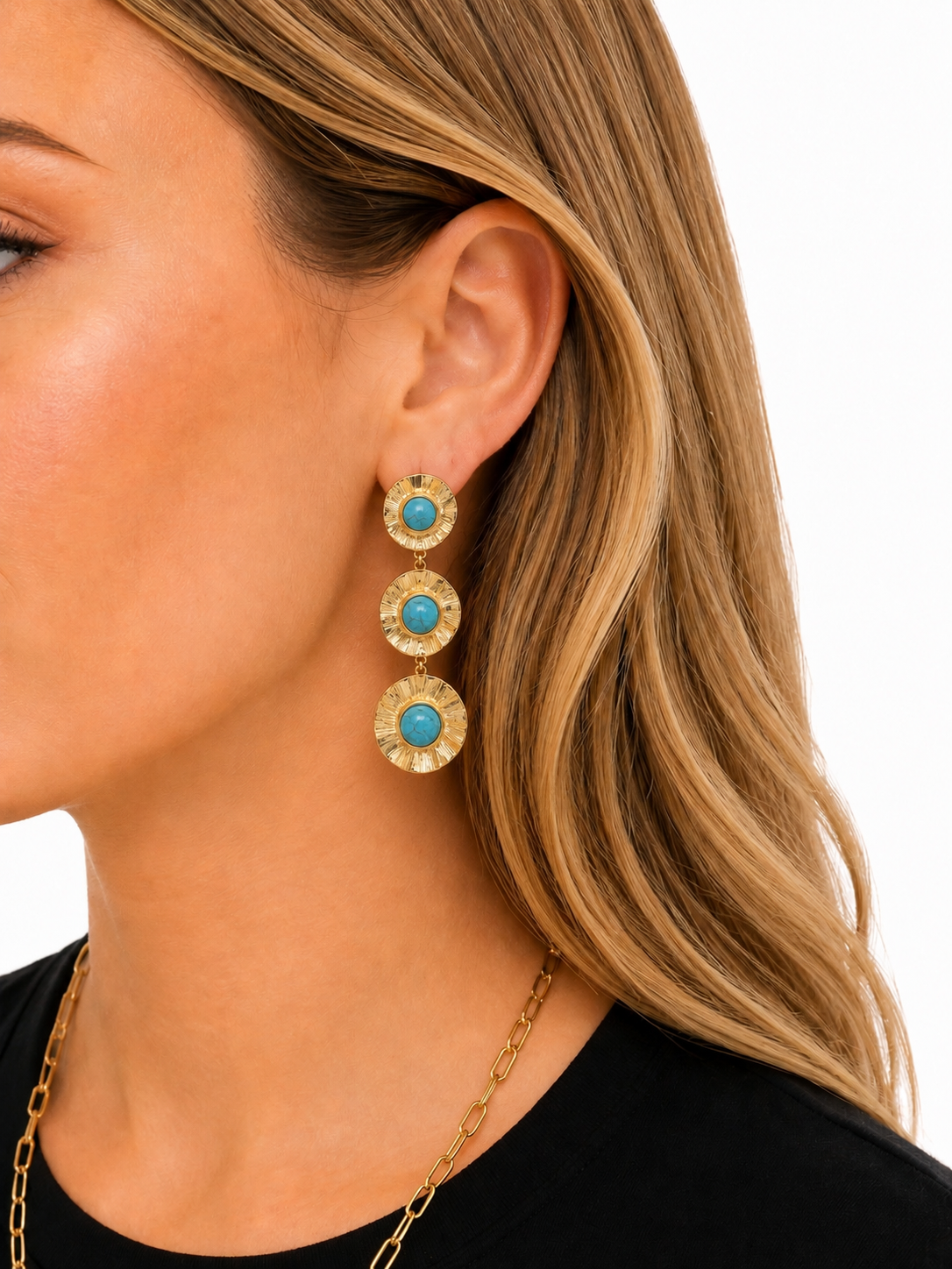 Riviera Turquoise Drops