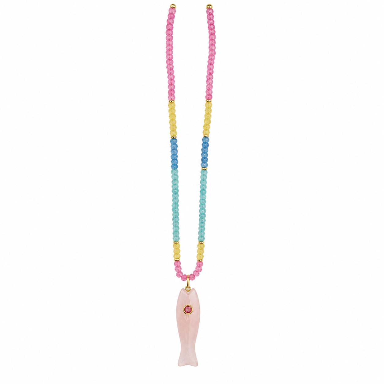 Rose Fish Necklace