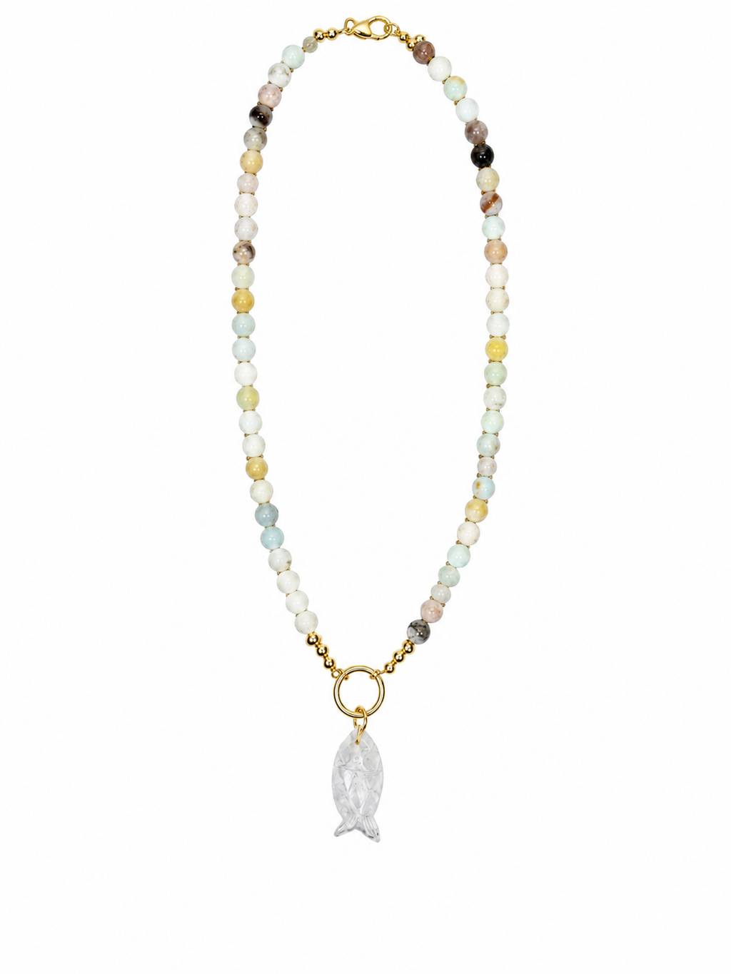 Sea Mist Fish Necklace