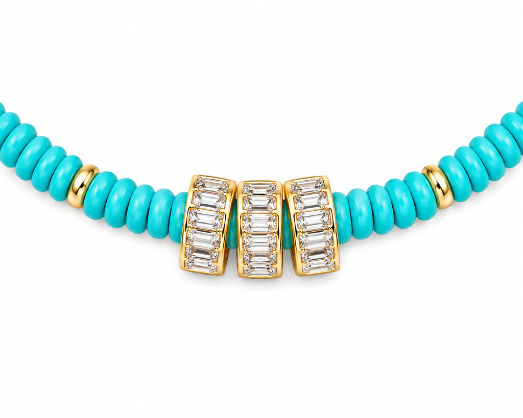 Riviera Rondelle Necklace
