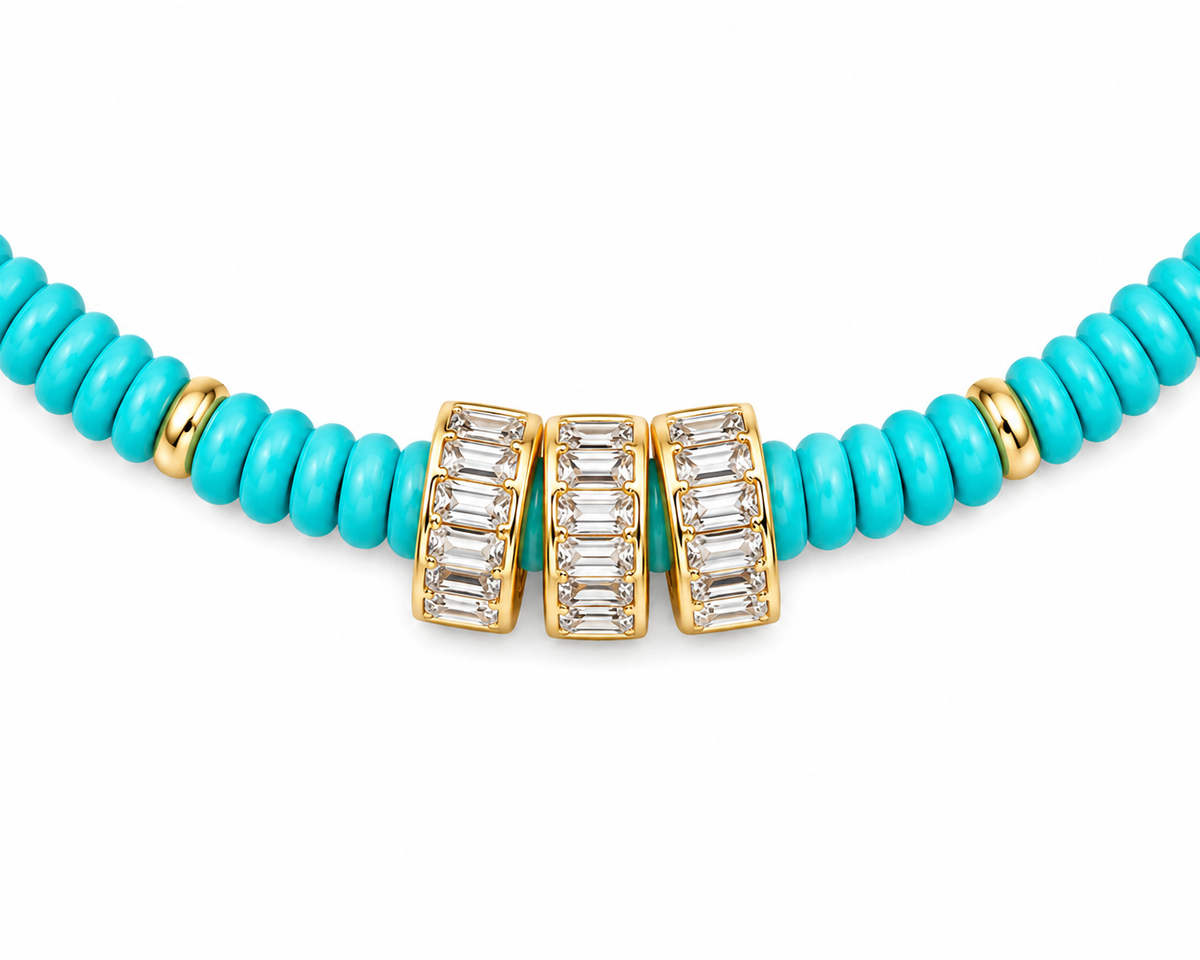 Riviera Rondelle Necklace