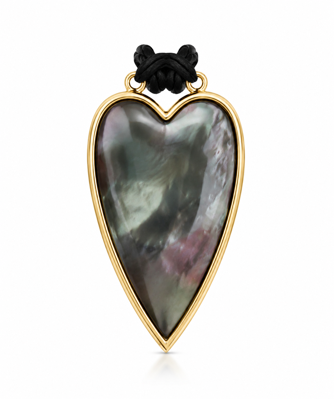 Eclipse Heart Cord Necklace
