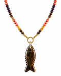 Cove Fish Beaded Necklace
